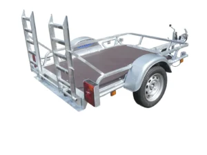 Lider Remolque Portamotos 39420 178×126 cm 750 kg Kit Cuádruple Suelo Rampas Barra