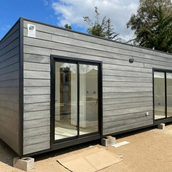 Módulo Habitable Prefabricado de 24 m² – 1 Dormitorio, Baño Completo y Ventanal Panorámico
