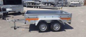 Boro Remolque Equipaje BO723 Convertible 233×132 cm 750 kg Doble Eje Ruedas Exteriores