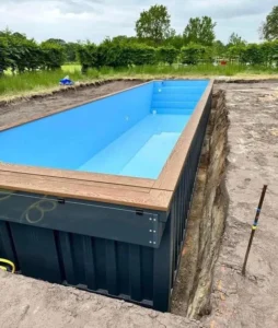 Piscina Contenedor de 12 Metros – Natación Lineal y Entrenamiento Profesional