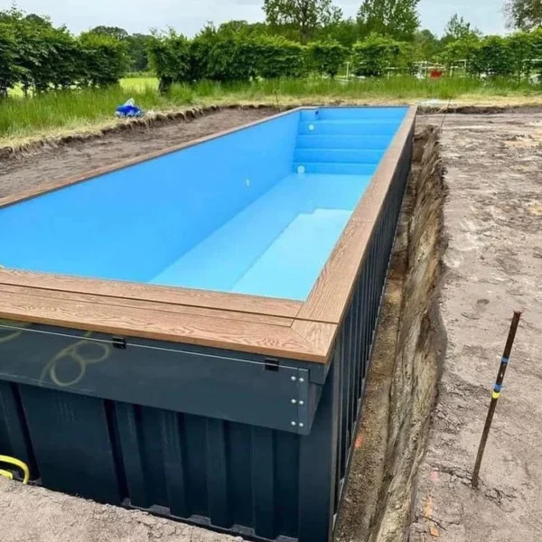 Piscina Contenedor de 12 Metros – Natación Lineal y Entrenamiento Profesional