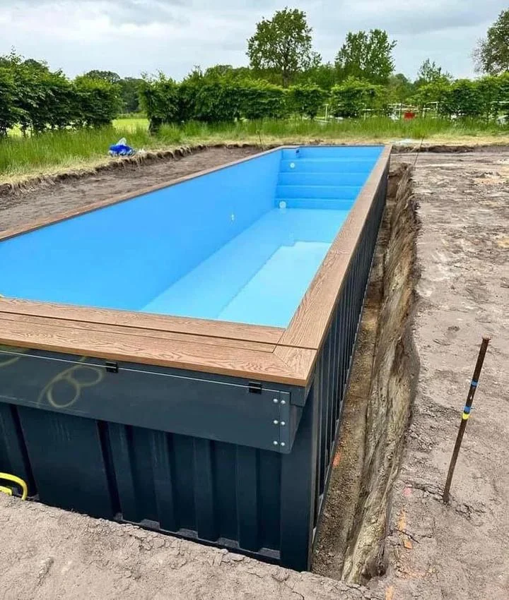 Piscina Contenedor de 12 Metros – Natación Lineal y Entrenamiento Profesional