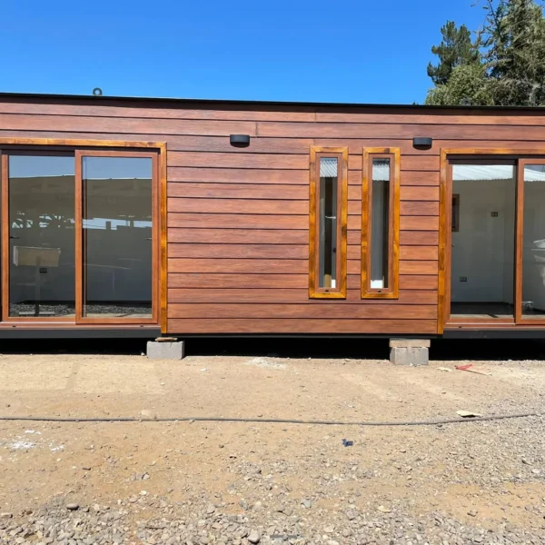 Módulo Habitable Prefabricado de 24 m² – 1 Dormitorio, Baño Completo y Cocina Integrada