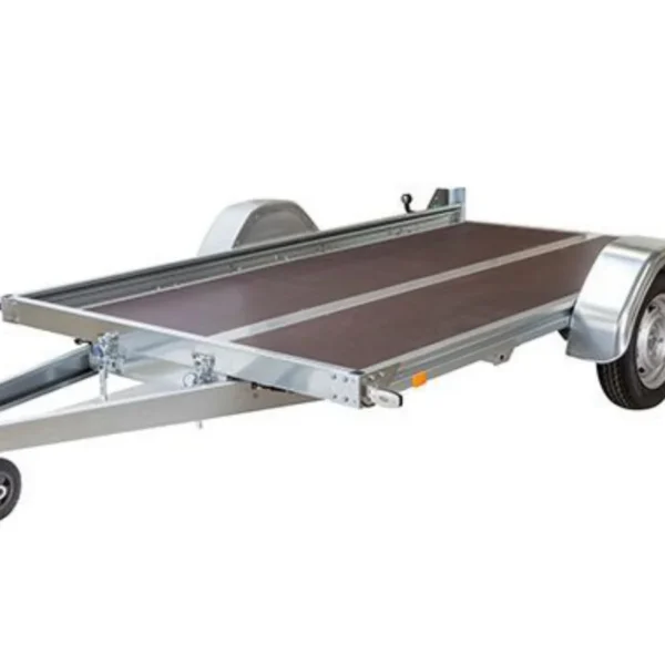 Erdé Remolque Bandeja PLM170 Expert 300×170 cm 750 kg Eje Simple Basculante