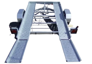 Hito Remolque Portacoches JPV750 Serie 18 306×170 cm 750 kg Eje Simple Inclinable