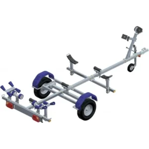 Remolque de Barco Neumático Sunway SW225PN12 — Chasis 4 m 360 kg Eje Simple