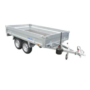 Remolque Basculante Hidráulico Manual Lider 37600 2500 kg – 256 × 148 cm – Doble Eje Frenado