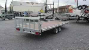 Lider Remolque Bandeja Plana 32660 506×215 cm 3500 kg Doble Eje Barra Fija