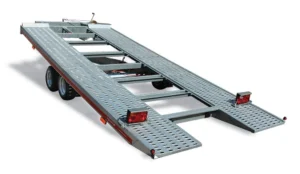 Tema Remolque Portacoches Carkeeper 500×210 cm 2700 kg Doble Eje Hidráulico