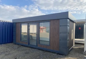 Oficina Móvil Prefabricada de 18 m² – Módulo Modular 6 × 3 m con Aislamiento