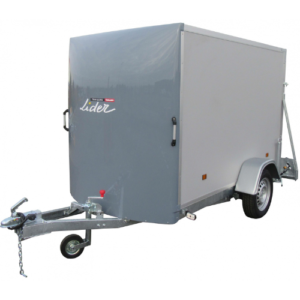 Remolque Furgón Cerrado Lider 42920 – 750 kg – 230 × 155 × 137 cm – Puerta Rampa Trasera