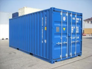 Contenedor Marítimo Nuevo de 20 Pies DV – Acero RAL 5010 Azul – 33 m³