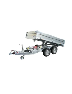 Lider Remolque Basculante Portacoches 322×170 cm 2500 kg Doble Eje Bomba Eléctrica