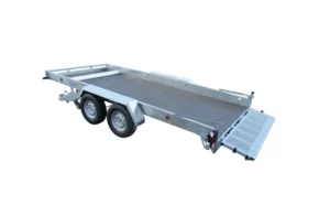 Lider Remolque Bandeja Basculante 34780 450×190 cm 3500 kg Doble Eje Bomba Manual