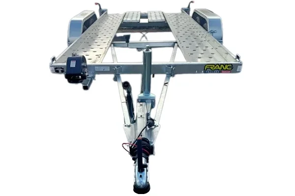 Franc Remolque Portacoches PV13B 360×180 cm 1300 kg Eje Simple Inclinable